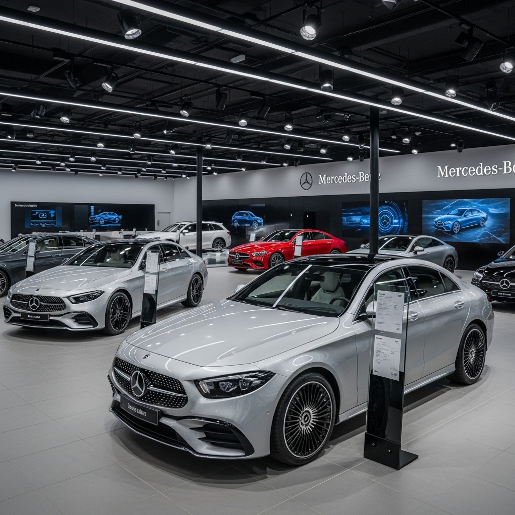 Najnowsze trendy i innowacje z salonów Mercedesa