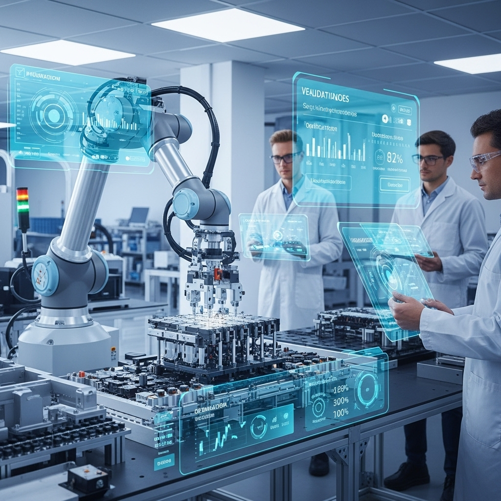 Optymalizacja i weryfikacja systemów robotycznych w przedsiębiorstwach