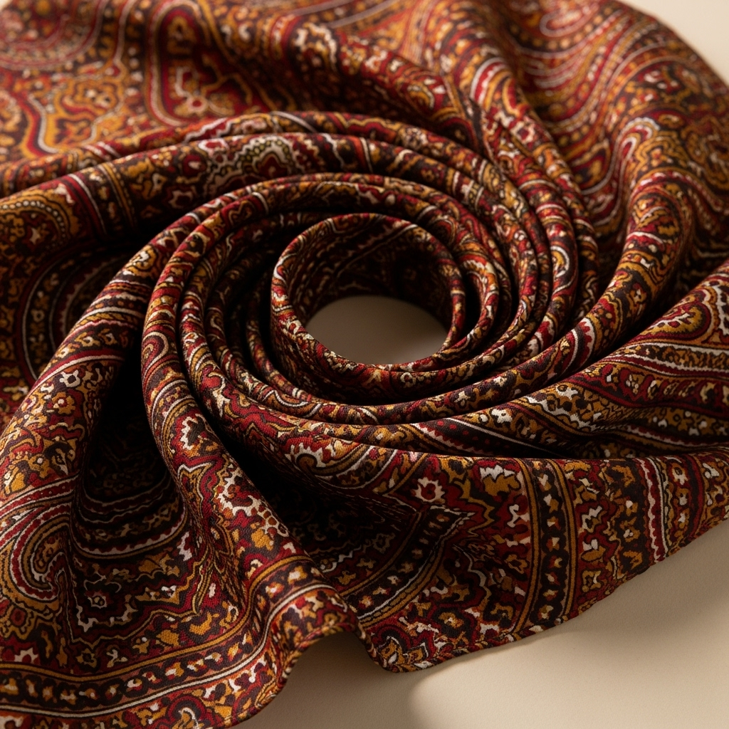 Chusta w paisley: elegancki dodatek z charakterem