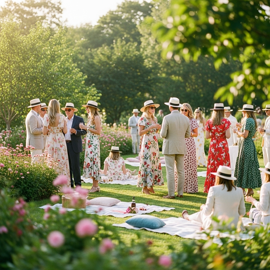 Jak ubrać się na perfekcyjne garden party?